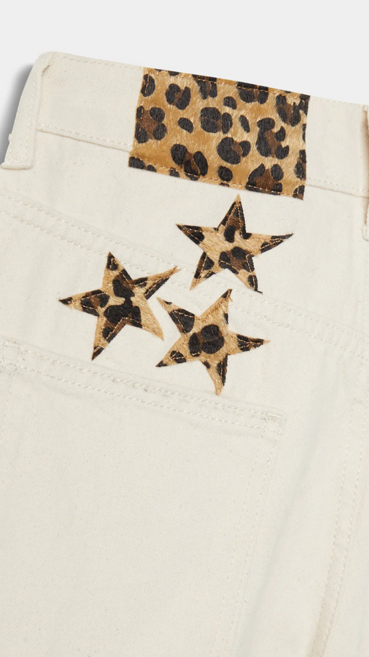Starry Jean - CREAM CHEETAH