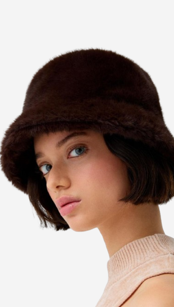 FauxFur Bucket Hat